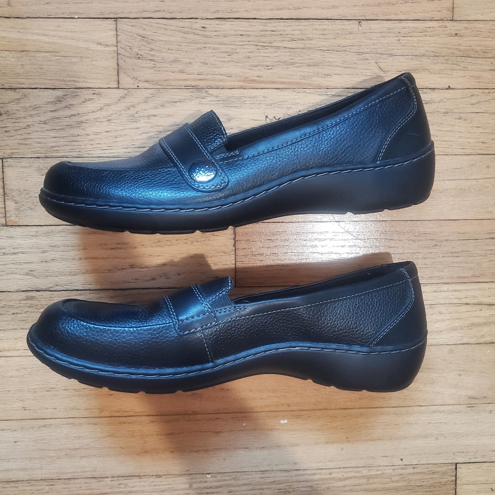 Clarks Womens Cora Daisy Loafer Shoes Size 9.5 M Comfort Office Orth Olite Casua - Picture 5 of 11